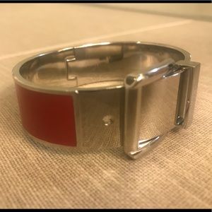 Michael Kors wide cuff buckle bracelet